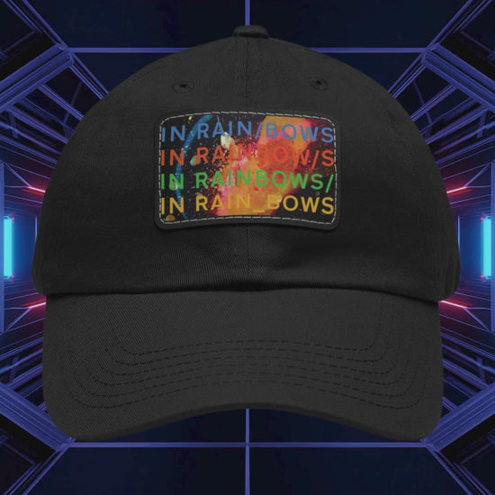 Radiohead In Rainbows Leather Patch Cap