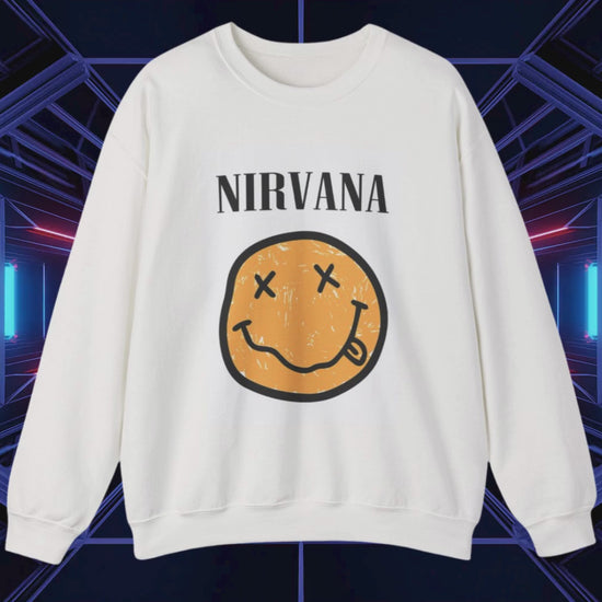 Nirvana Smiley Face Unisex Sweatshirt