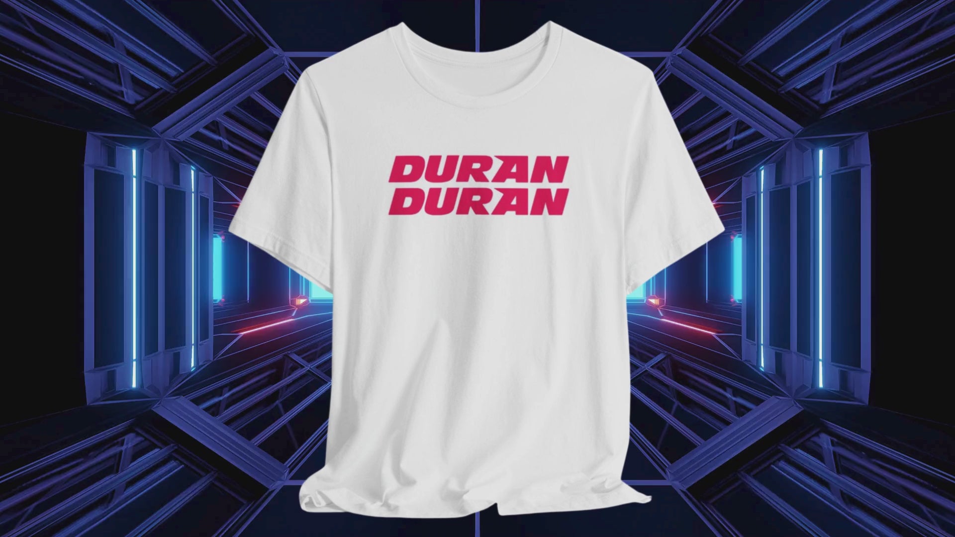 DURAN DURAN WHITE COTTON UNISEX TEE