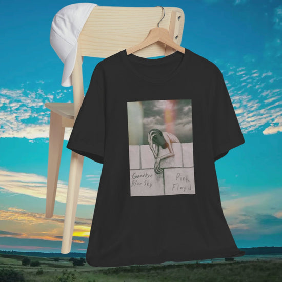 PINK FLOYD THE WLL GOODBYE BLUE SKY TEE