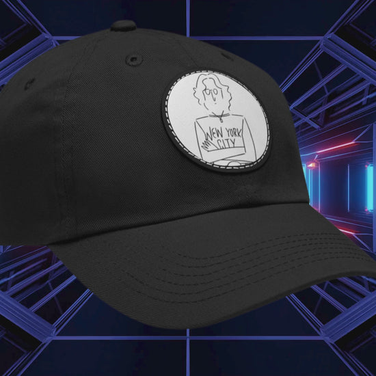 John Lennon New York City Leather Patch Cap