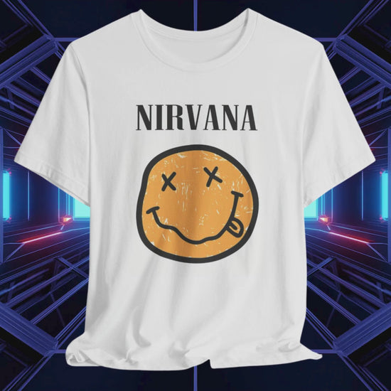 Nirvana Nevermind Smiley Face Unisex T-shirt