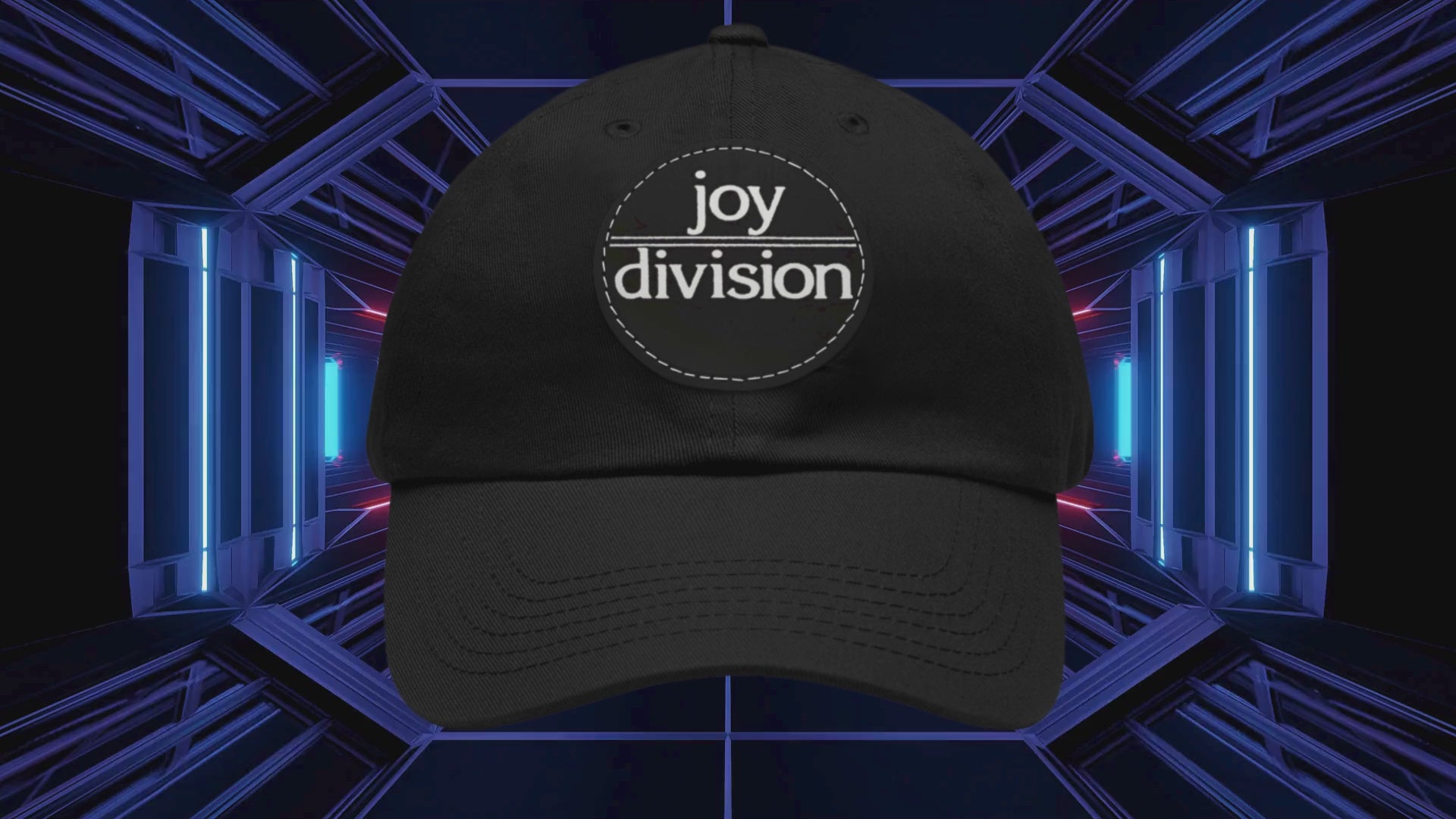 Joy Division Leather Patch Cap