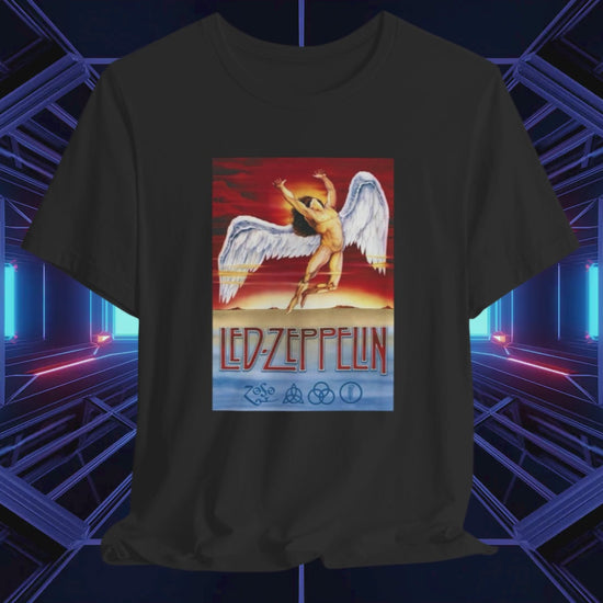 Led Zeppelin Swan Song ZoSo Symbols T-shirt