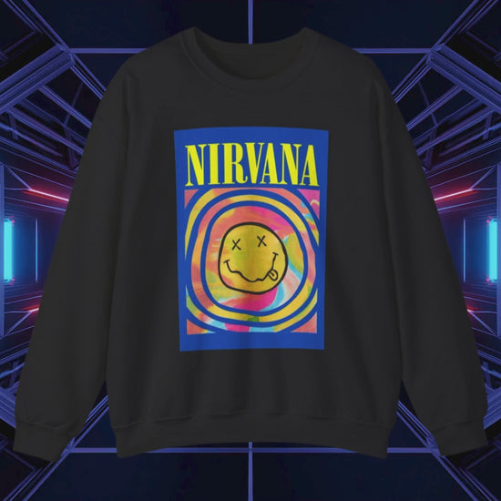 Nirvana Smiley Face Unisex Sweatshirt