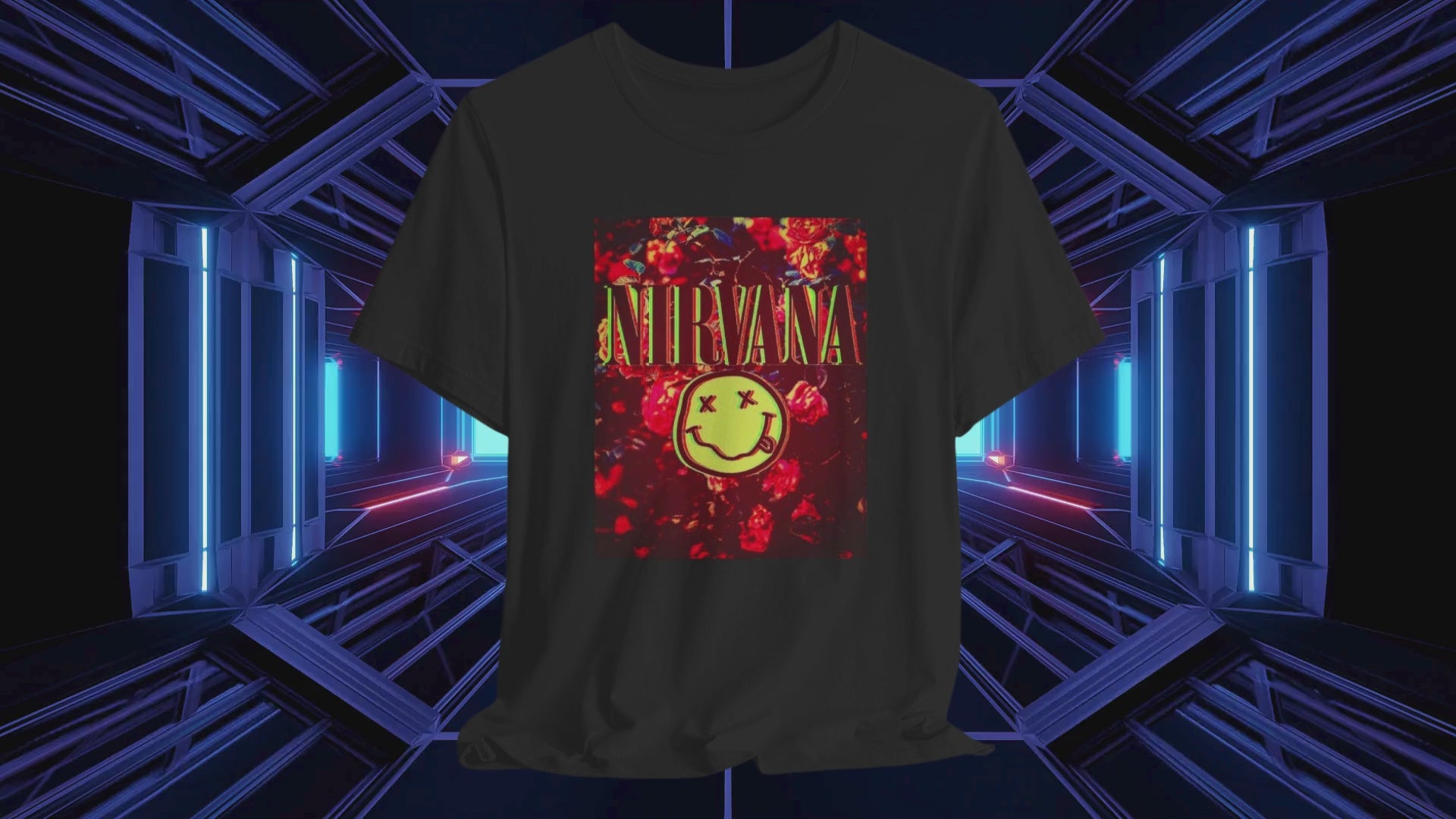 Nirvana Smiley Face Unisex T-shirt