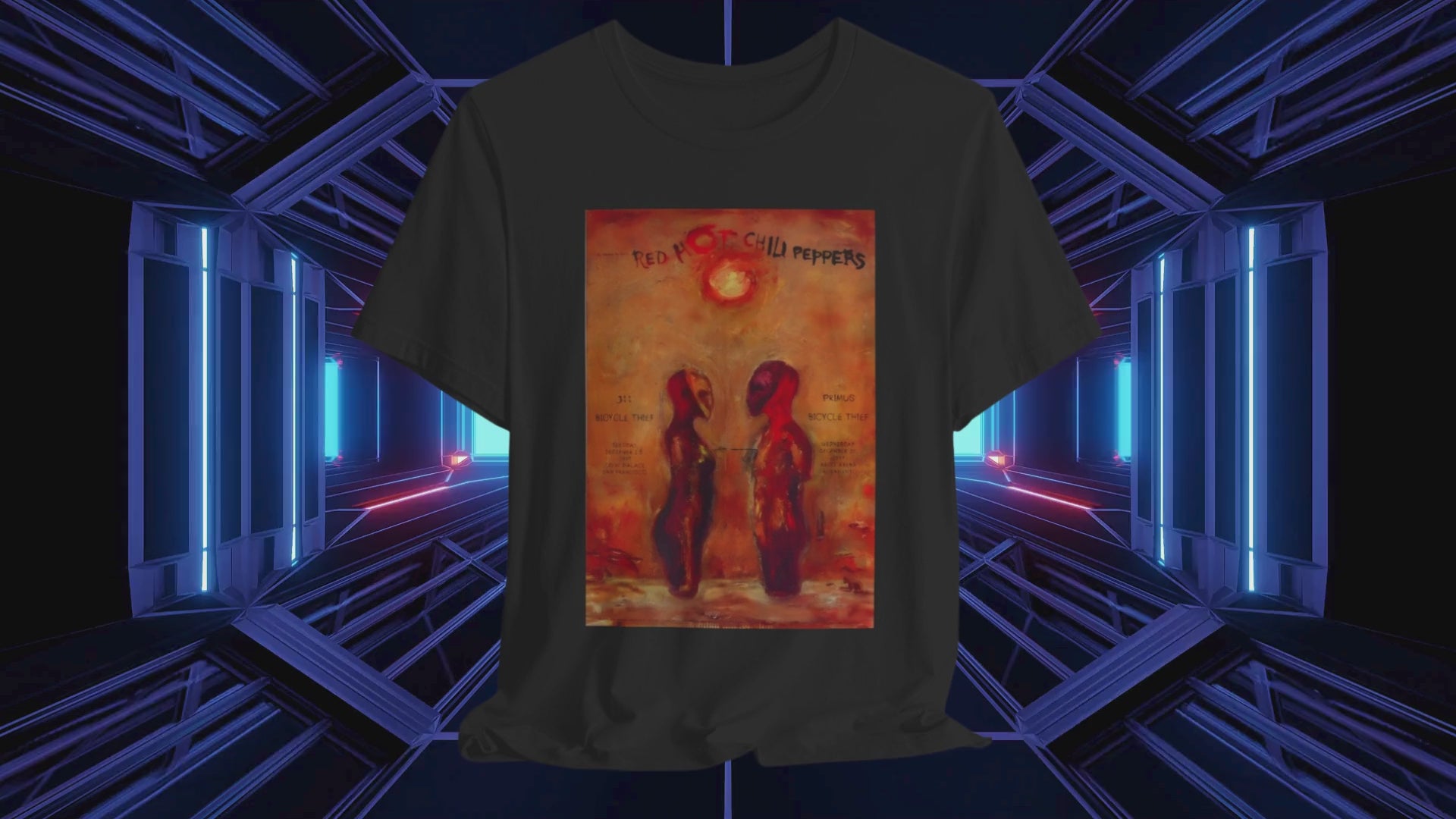 Red Hot Chili Peppers Unisex Tour T-shirt
