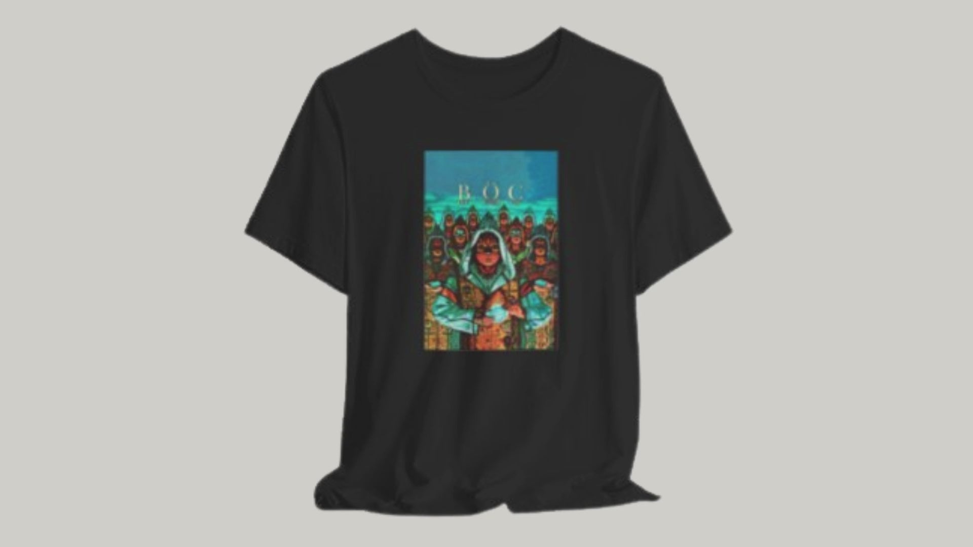 Blue Oyster Cult Fire of Unknown Origin T-shirt