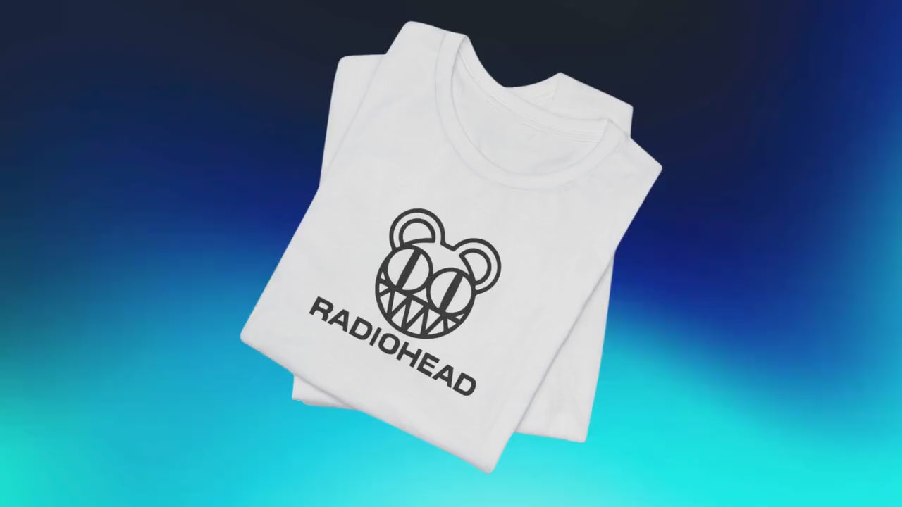 Radiohead Logo White Cotton Shirt